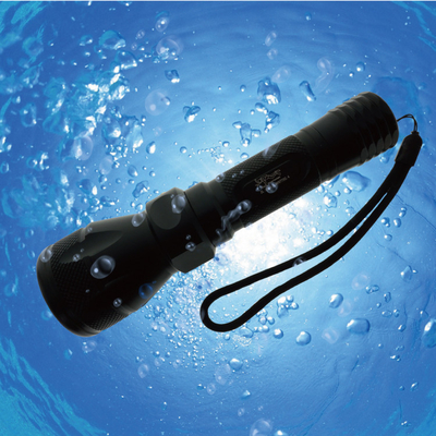 Push Button Switch ile Zor El Dalış LED El Feneri 600 Lümen
