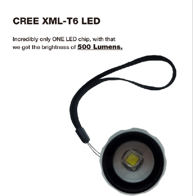 3 * AAA Piller EDC LED El Feneri XML T6 Metal Torch Geleneksel Tarzı