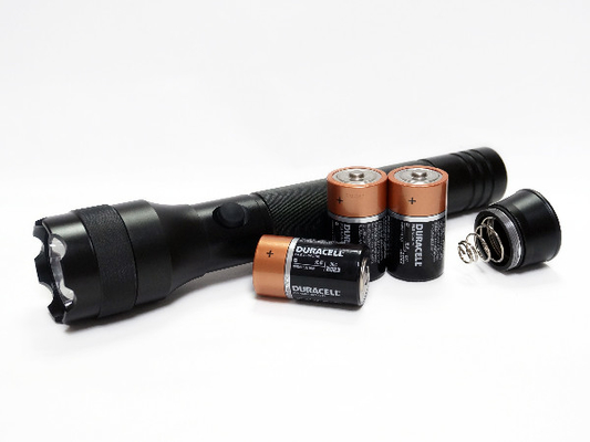 3 * D Piller ile IPX7 LED Edc Cep Feneri IPX7 Su Direnci