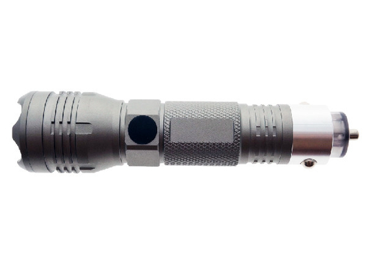 12V - 24V Araç Şarj Edilebilir LED El Feneri Alüminyum Alaşımlı Malzeme