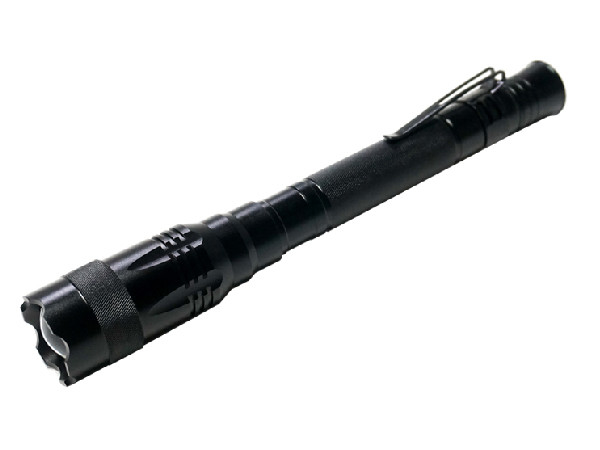 Çevre dostu anahtarlık Alüminyum 2AA Pil CREE LED Porjective logo Feneri için holloween